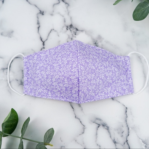 Hand Crafted Accessories - 3 layers with filter pocket cotton face mask